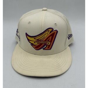 New Era LA Los Angeles Angels Hat Men's 7 1/2 59FIFTY Cooperstown 2002 CA 1X